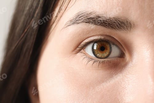 Preview: Macro photo of woman with beautiful eyes