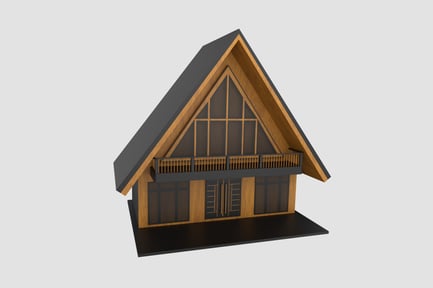 Preview: Chalet 3D Illustration