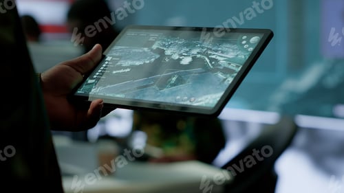 Preview: Military personnel in high tech environment safeguard classified information