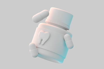 Preview: Tooth pill bottle