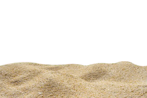 Preview: Beach sand on white