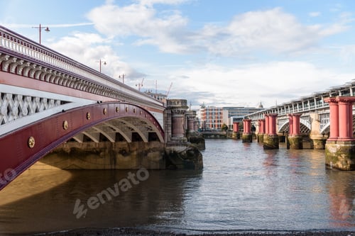 Preview: Cityscape of London by Thames River