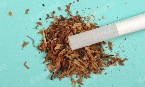 Preview: Cigarettes, Cigarettes Lie On The Table, There Is A Place For The Inscription