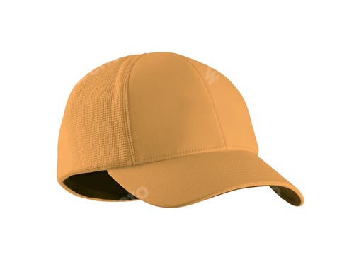 Preview: Yellow Baseball Hat isolated on white background