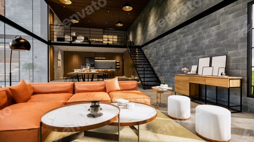 Vorschau: 3D-Hausinterieur