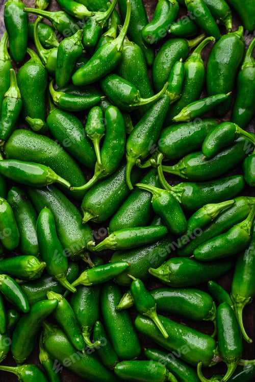 Preview: Background with Green Peppers