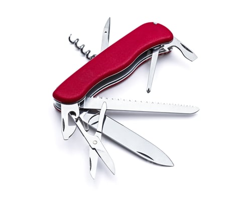 Preview: Swiss army knife isolated