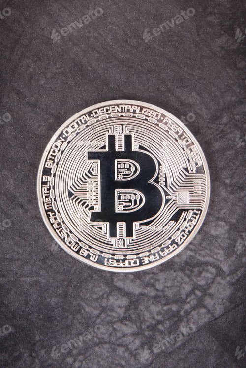 Preview: Bitcoin as cryptocurrency coin, new virtual money and international network payment concept