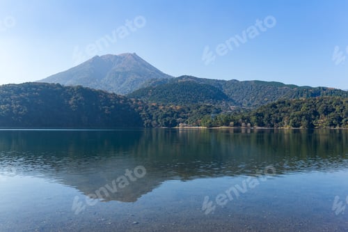 Preview: Mount Kirishima and lake