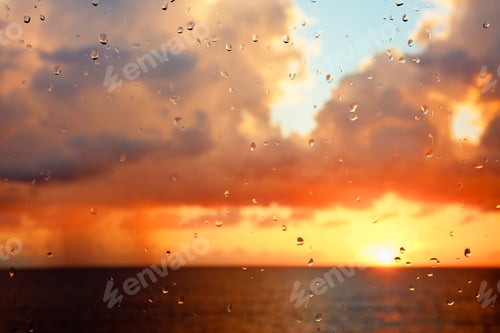 Preview: Raindrops And Rain Clouds