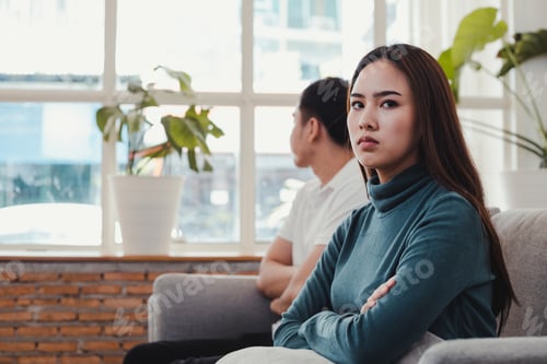 Preview: Girl is angry with boyfriend.