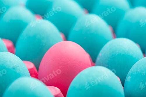 Preview: Be different conceptual visual art of eggs