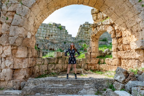 Preview: Perge Ancient City, Antalya - Turkey. April 04, 2019.