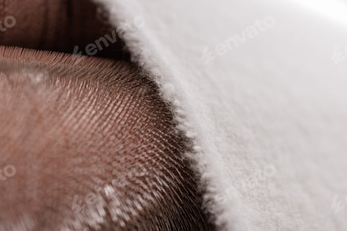 Preview: Closeup of Wool Carding Machine in Action at Textile Factory Wool Fiber Fabric Production Process