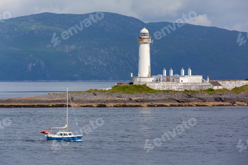 Preview: Lighthouse near the Isle of Mull off the west coast of Scotland