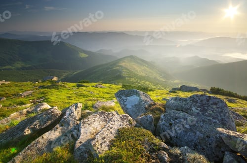 Preview: Mountain landscape.