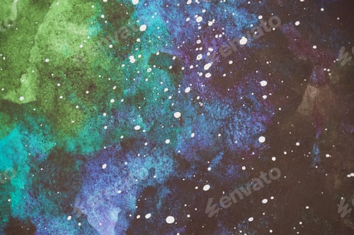 Preview: Watercolor Paint On Paper Of Different Colors Background Image