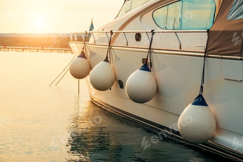 Preview: Yacht on dock