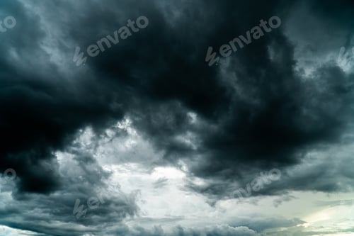 Preview: thunder storm sky Rain clouds
