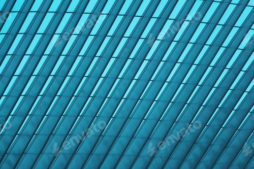 Preview: Modern abstract architectural blue pattern.