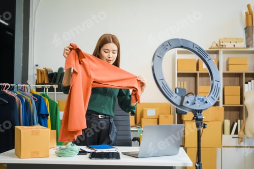 Preview: A beautiful Asian woman, an SME retail store owner and influencer vlogger, shares her experience