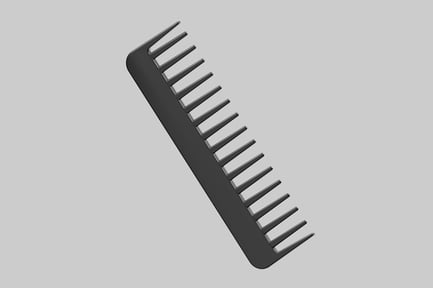 Preview: Wide tooth comb