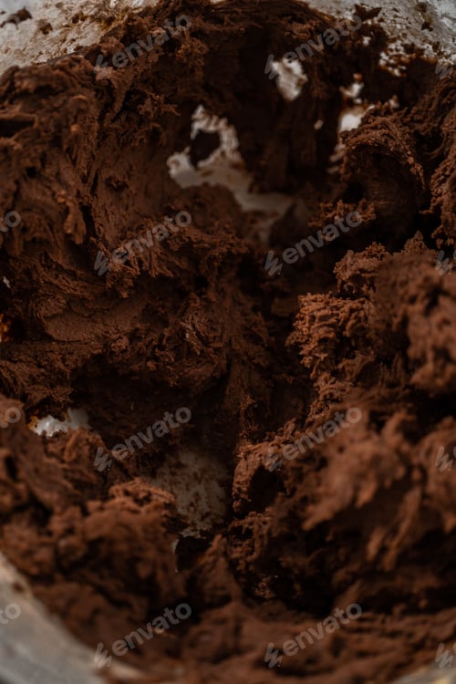 Preview: Chocolate cookies with peppermint chips