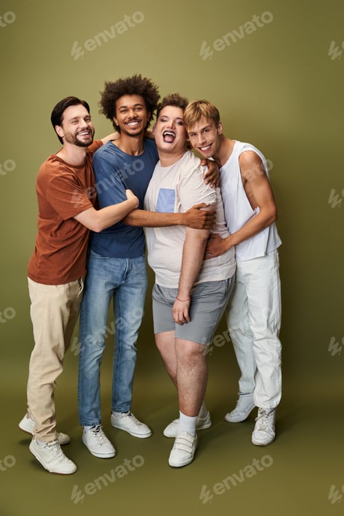Preview: Queer individuals celebrate pride and friendship in a vibrant and joyful gathering
