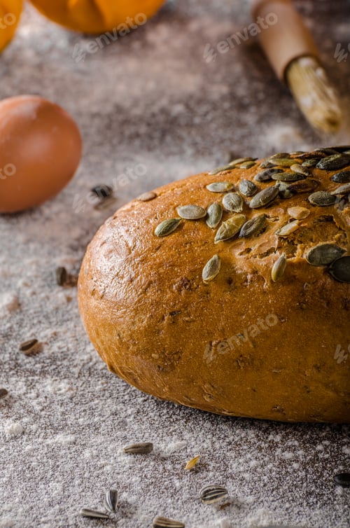 Preview: Homemade pumpkin bread
