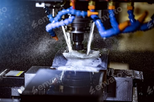 Preview: Metalworking CNC milling machine.