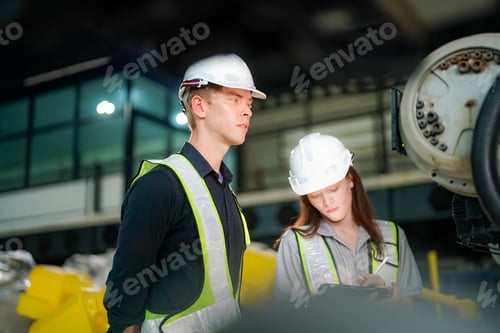 Preview: Robotic Arm modern industrial technology. Automated production