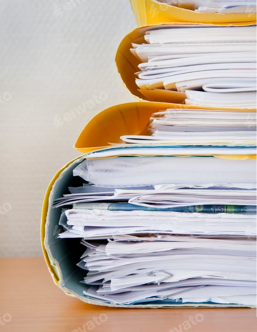 Preview: Huge pile of paper