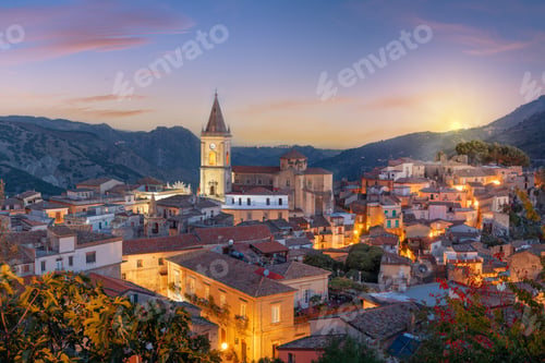 Preview: Novara di Sicilia, Italy at Dawn