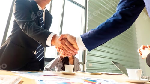Preview: Group of Business People Diverse Meeting and Working in the Office, Seminar Concept