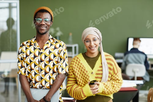 Preview: Colorful Young People in Office