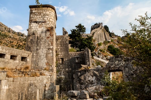 Preview: Saint John fortress in Kotor, Montengro