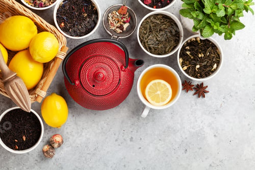 Preview: Various dried tea
