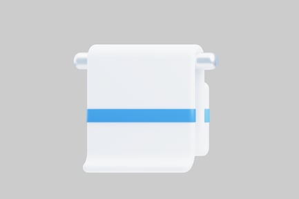 Preview: Modern towel rack with towels