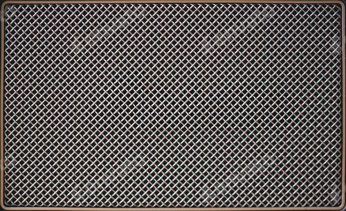 Preview: Abstract black metallic mesh texture for background.