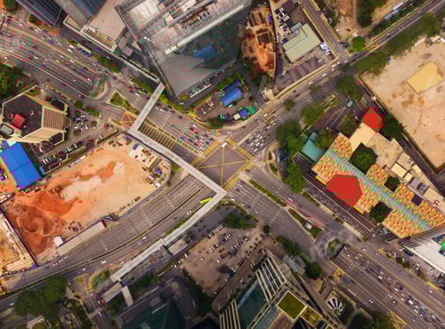 Preview: Kuala Lumpur Downtown, Malaysia, urban city in Asia.