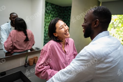 Preview: Mutual respect happy, successful relationship. Loving couple enjoying trust harmony and togetherness