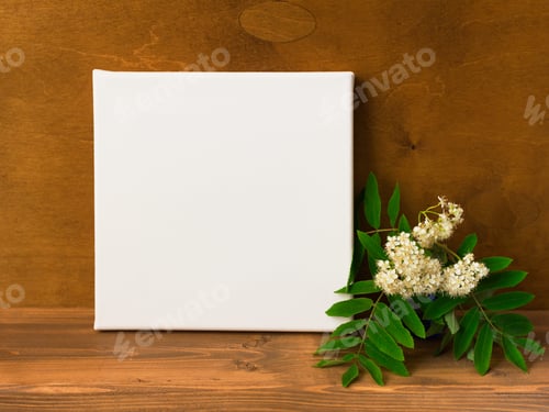 Preview: Blank canvas frame.