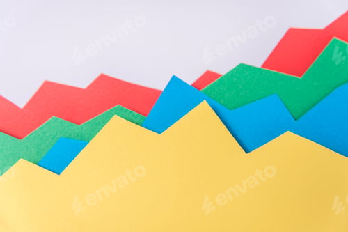 Preview: Business graphics isolated