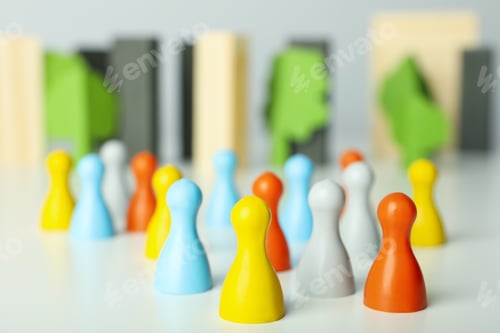 Preview: Concept or composition of World Population day