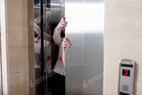 Preview: Couple of angry zombies escaping elevator