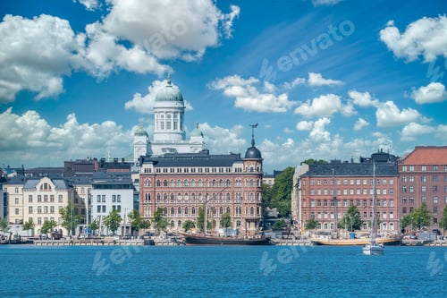 Preview: Helsinki in Finland, view of the town