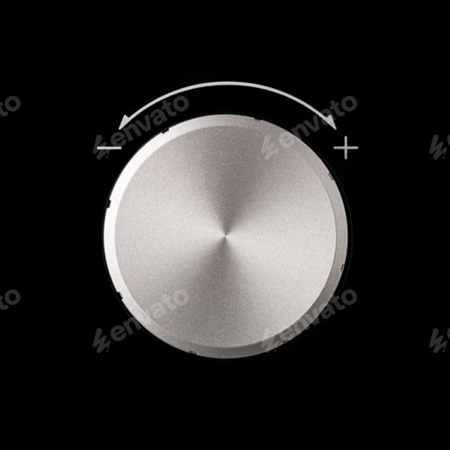 Preview: Chrome volume knob