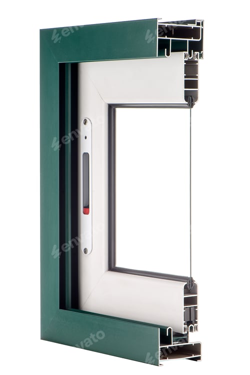 Preview: Aluminium window sample