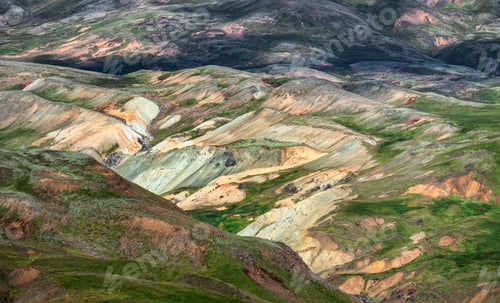 Preview: Colorful Geothermal Mountains in Iceland