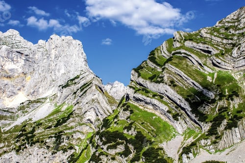 Preview: Scenic view of the beautiful mountain range in Durmitor National Park, Montenegro